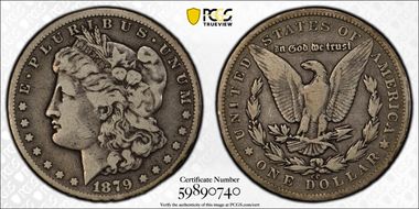 1879-CC $1 Capped Die F15
