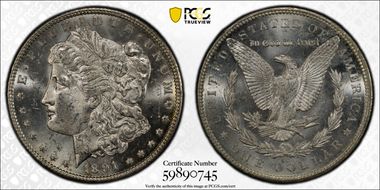 1891-CC $1 MS63