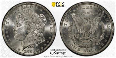 1883-CC $1 MS62