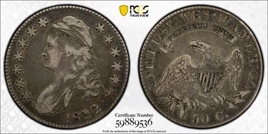 1822/1 50C O-102 VF25