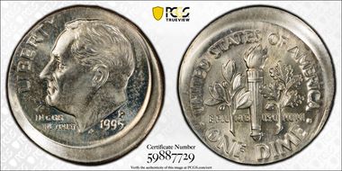 1995-P 10C MS66