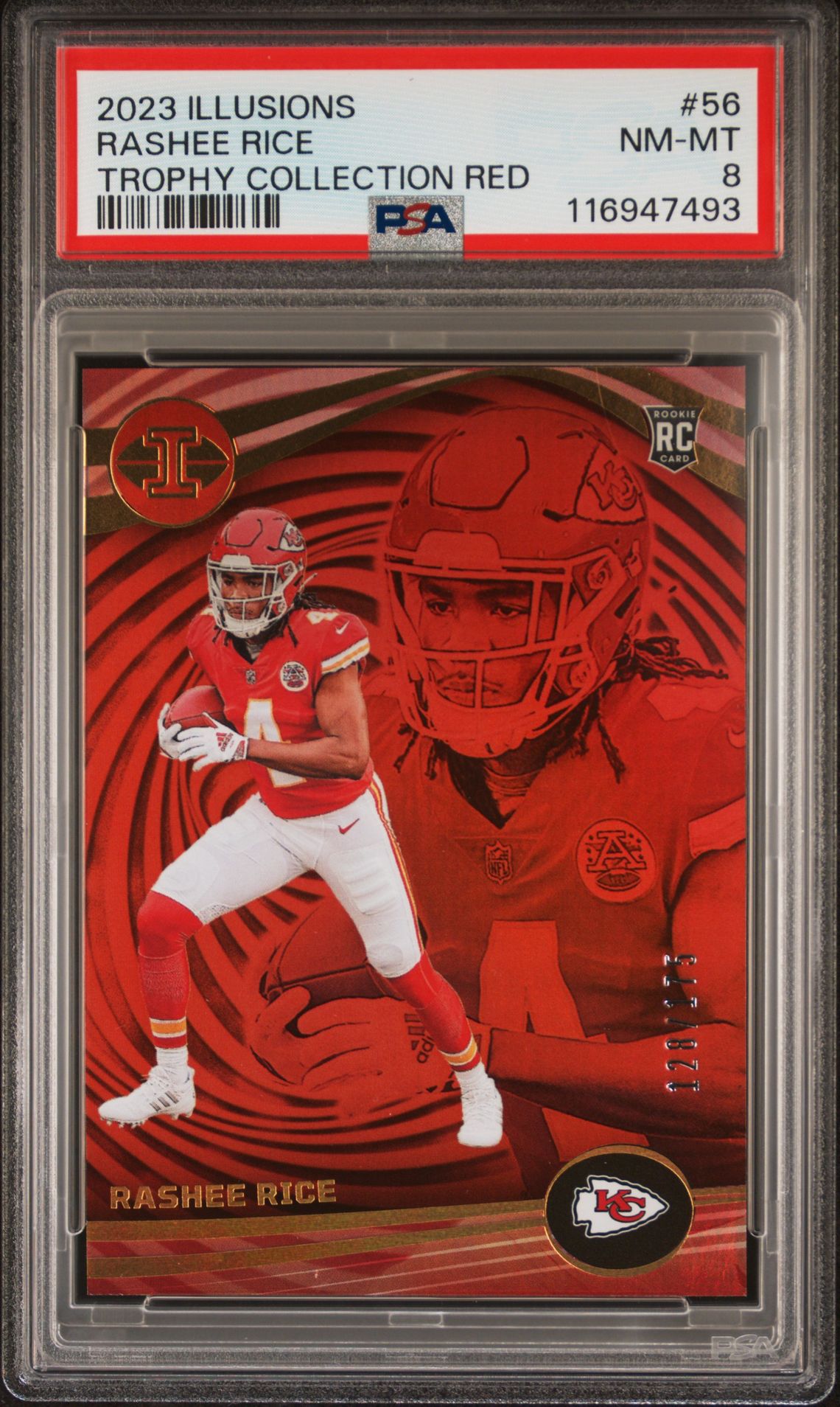 2023 Panini Panini Illusions #56 Rashee Rice front