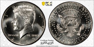2025-P 50C MS67