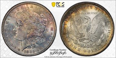 1885-O $1 MS63