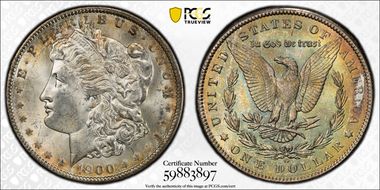1900-O $1 MS64