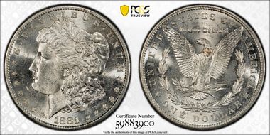 1881-S $1 MS63