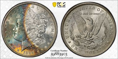1888 $1 MS63