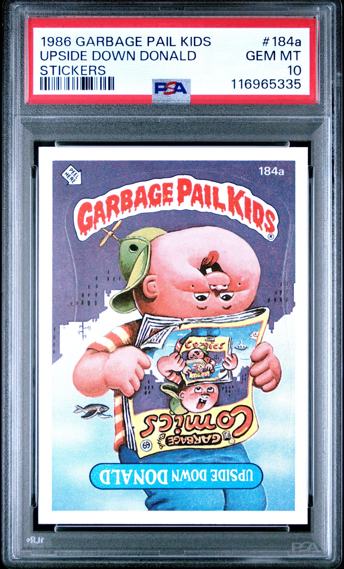 Upside Down Donald PSA 10