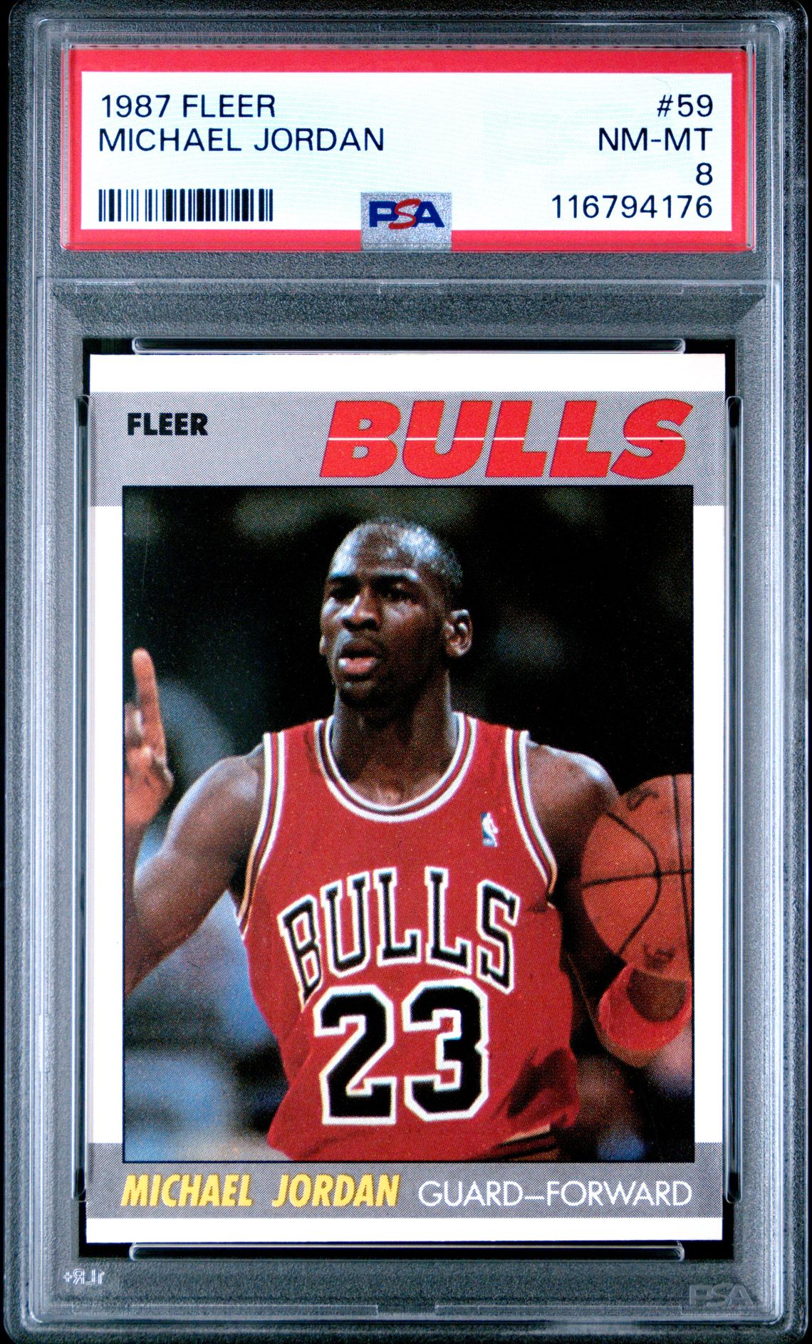 Fleer Michael Jordan front