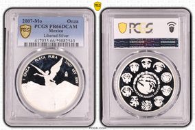 2007-Mo Onza Libertad Ag PR66DCAM