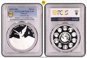 2009-Mo Onza Libertad Ag PR70DCAM