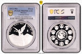 2012-Mo Onza Libertad  Ag PR69DCAM