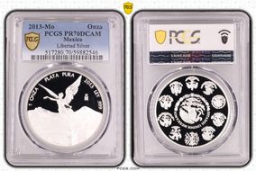 2013-Mo Onza Libertad  Ag PR70DCAM