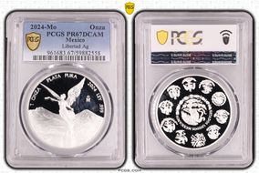 2024-Mo Onza Libertad Ag PR67DCAM