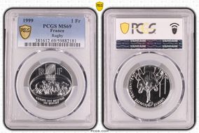 1999 1 Fr Rugby MS69