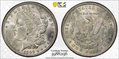 1892-O $1 MS65