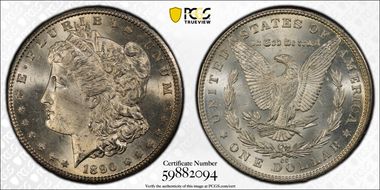 1890-CC $1 MS65+ 