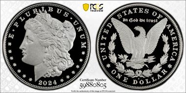 2024-S $1 Morgan Dollar PR70DCAM
