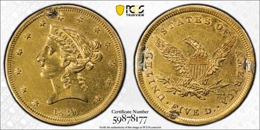 1839 $5 N1