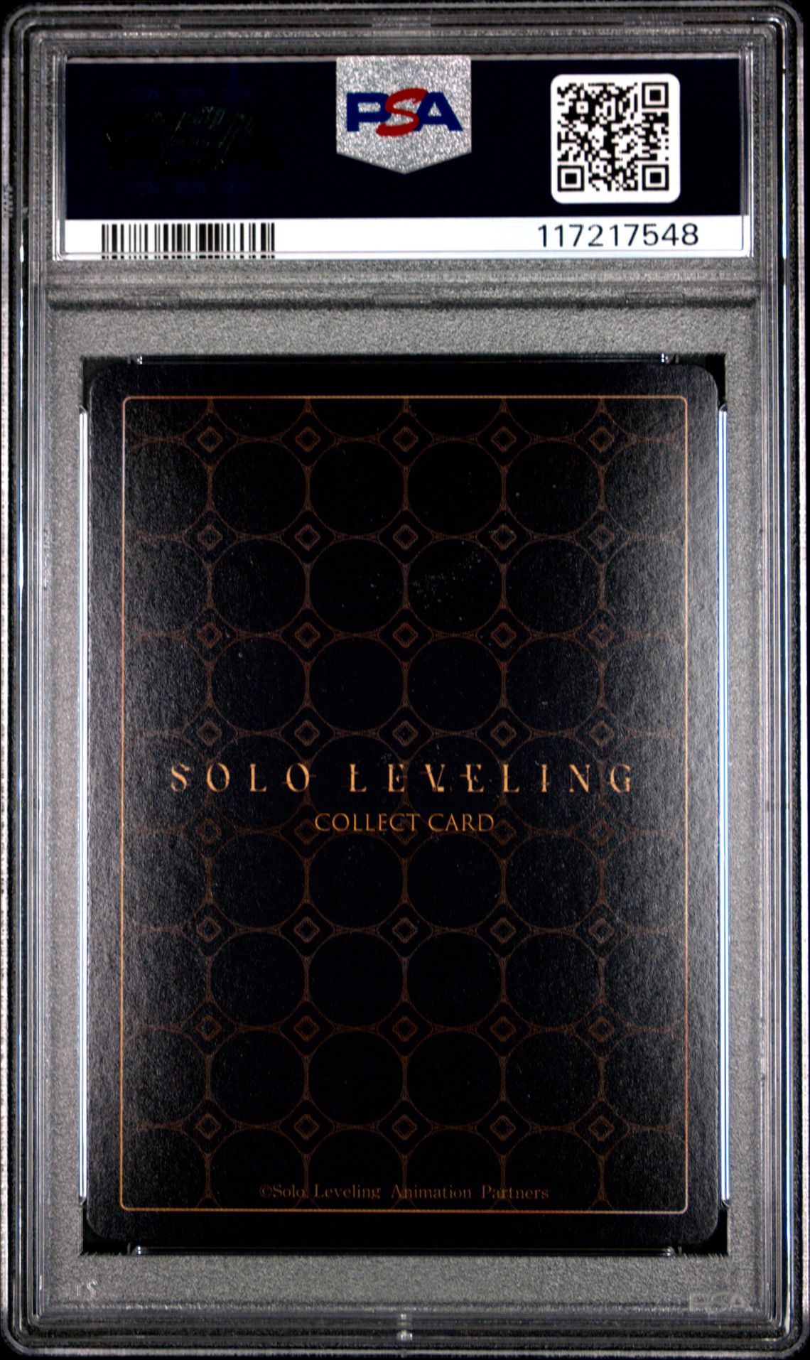 2025 Solo Leveling Collect Card Series 1 Sung Jinwoo #091 Gem Mt 10 back