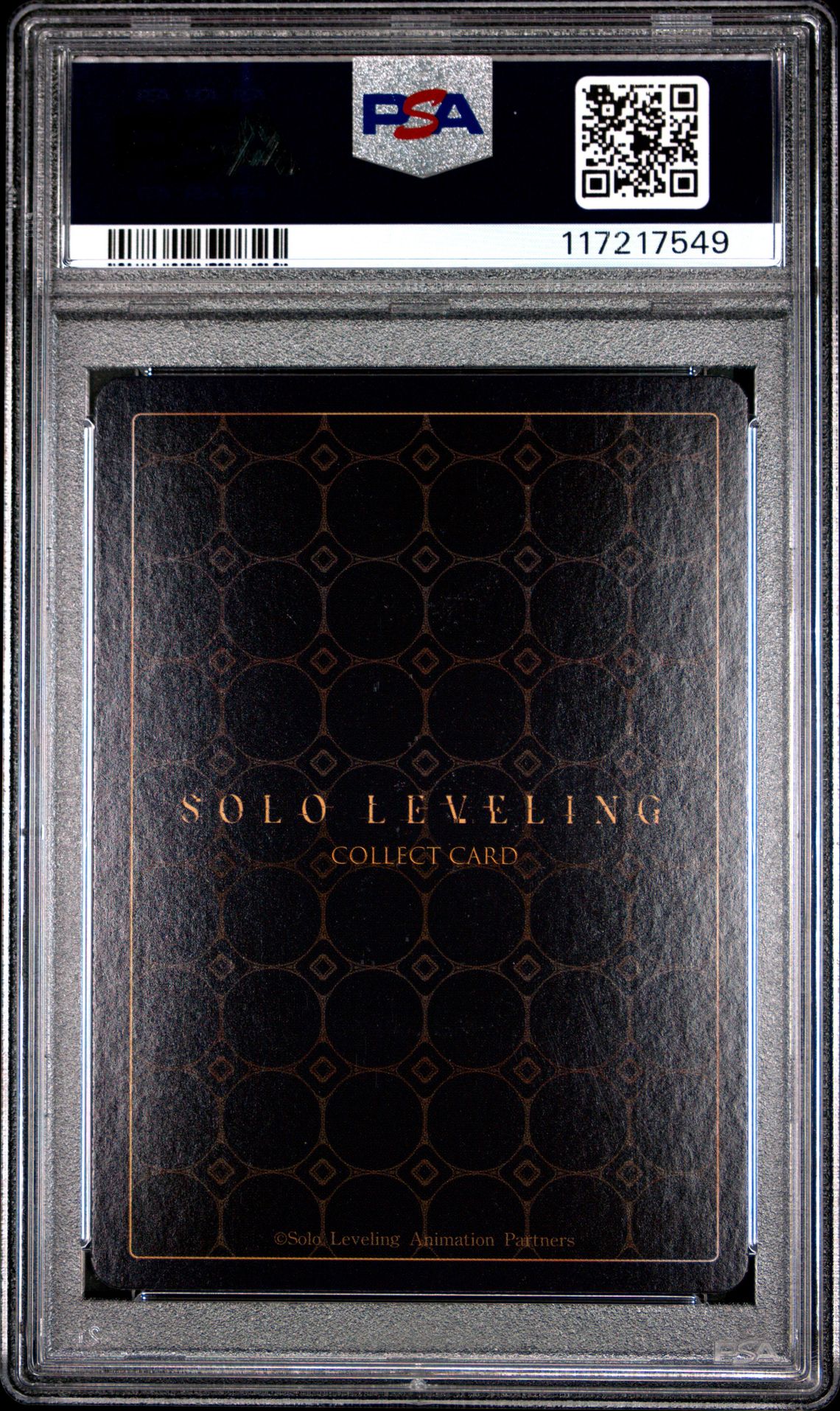 2025 Solo Leveling Collect Card Series 1 Sung Jinwoo #084 Gem Mt 10 back