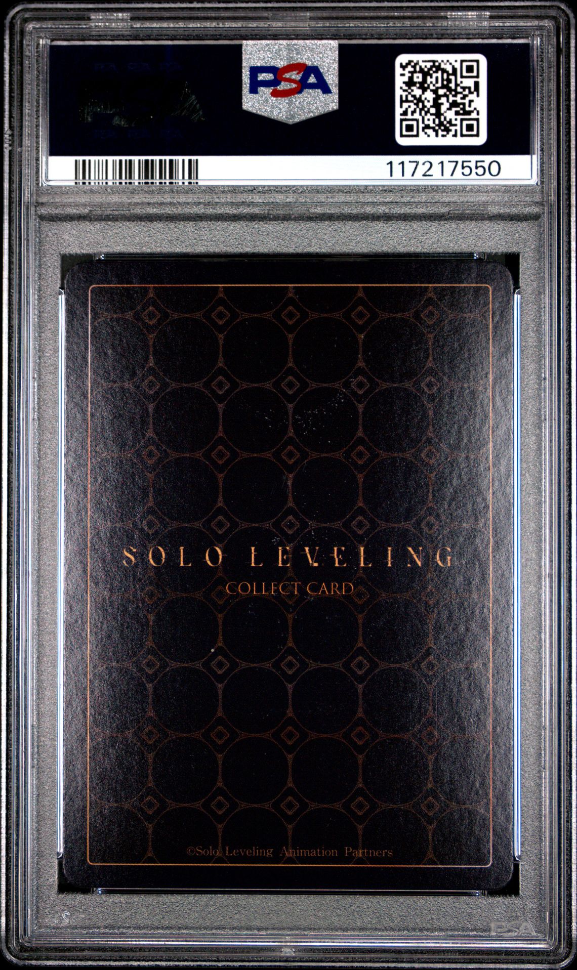 2025 Solo Leveling Collect Card Series 1 Sung Jinwoo #084 Gem Mt 10 back