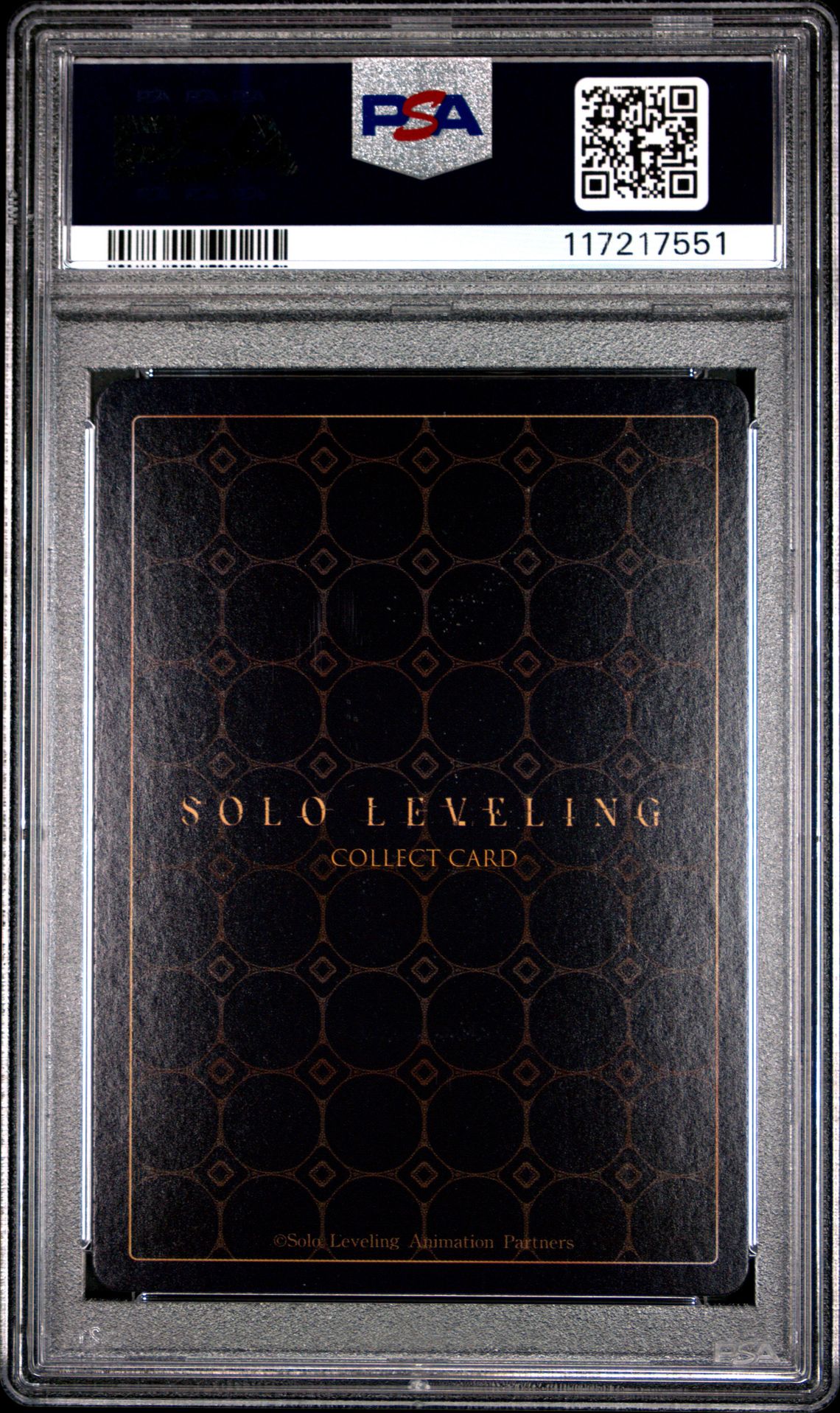 2025 Solo Leveling Collect Card Series 1 Cha Hae-In/Sung Jinwoo #081 (P) Gem Mt 10 back