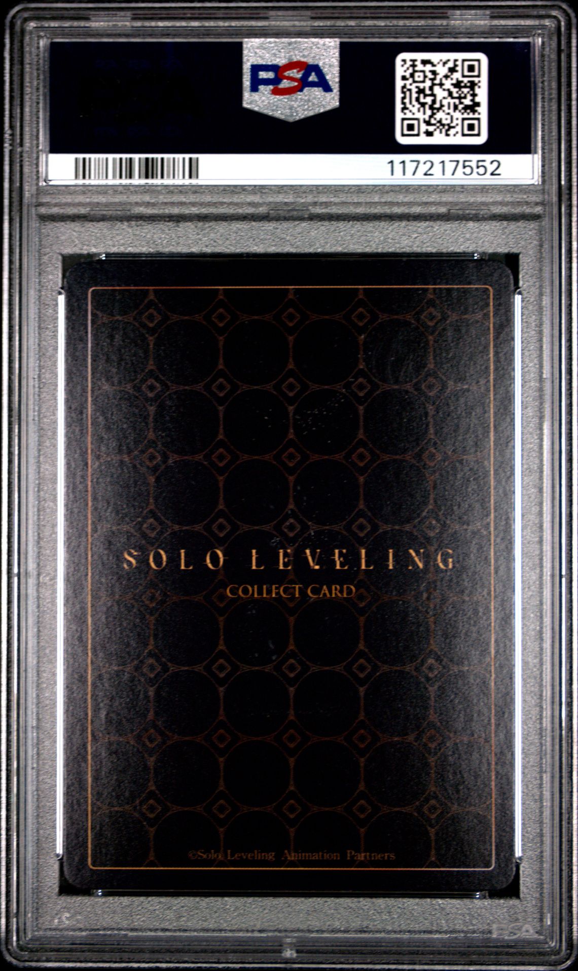 2025 Solo Leveling Collect Card Series 1 Cha Hae-In/Sung Jinwoo #081 (P) Gem Mt 10 back