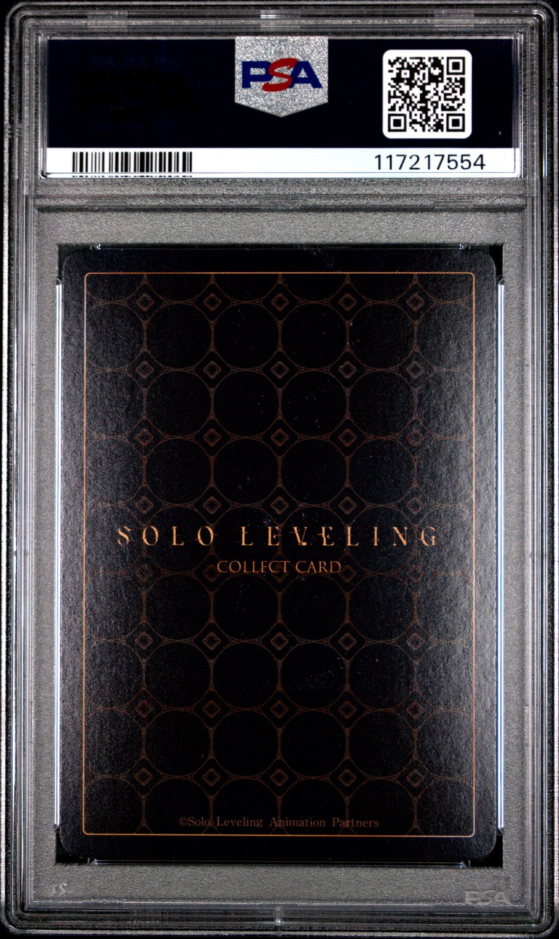 2025 Solo Leveling Collect Card Series 1 Igris #092 Gem Mt 10 back