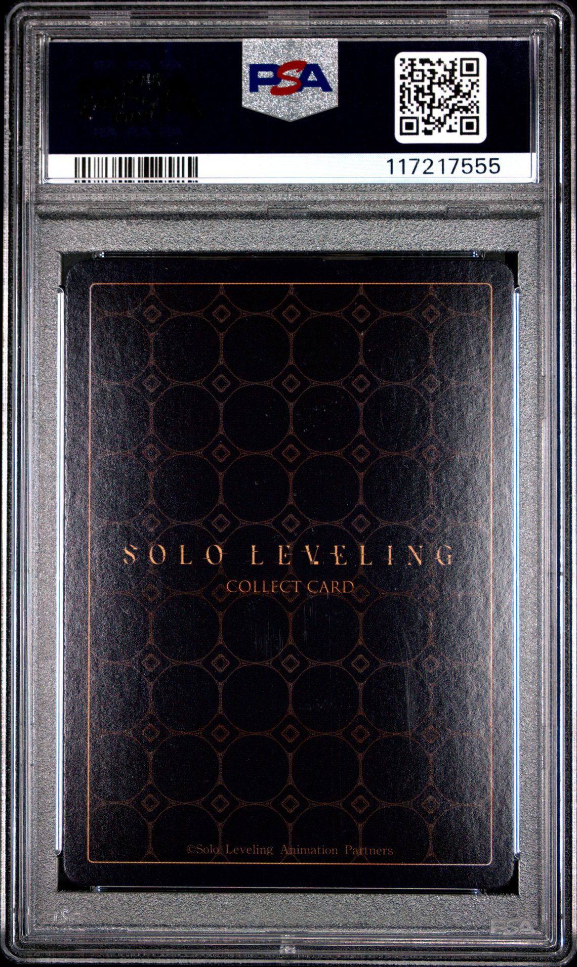 2025 Solo Leveling Collect Card Series 1 Yoonho/Gunhee/Jinchul #080 (P) Gem Mt 10 back