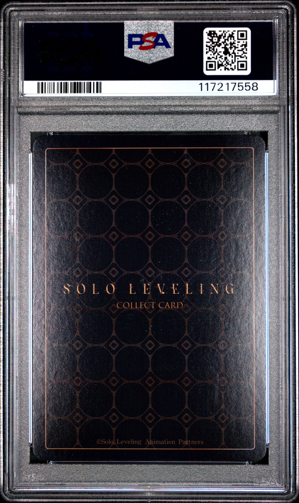 2025 Solo Leveling Collect Card Series 1 Yoo Jinho #085 Gem Mt 10 back