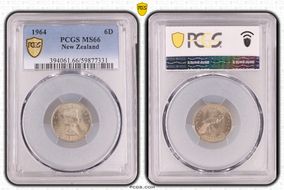 1964 6D MS66