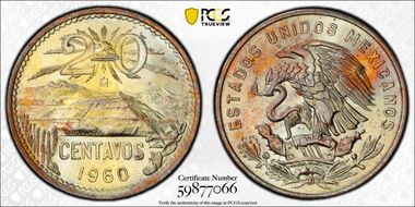 1960-Mo 20C KM-440 MS64BN