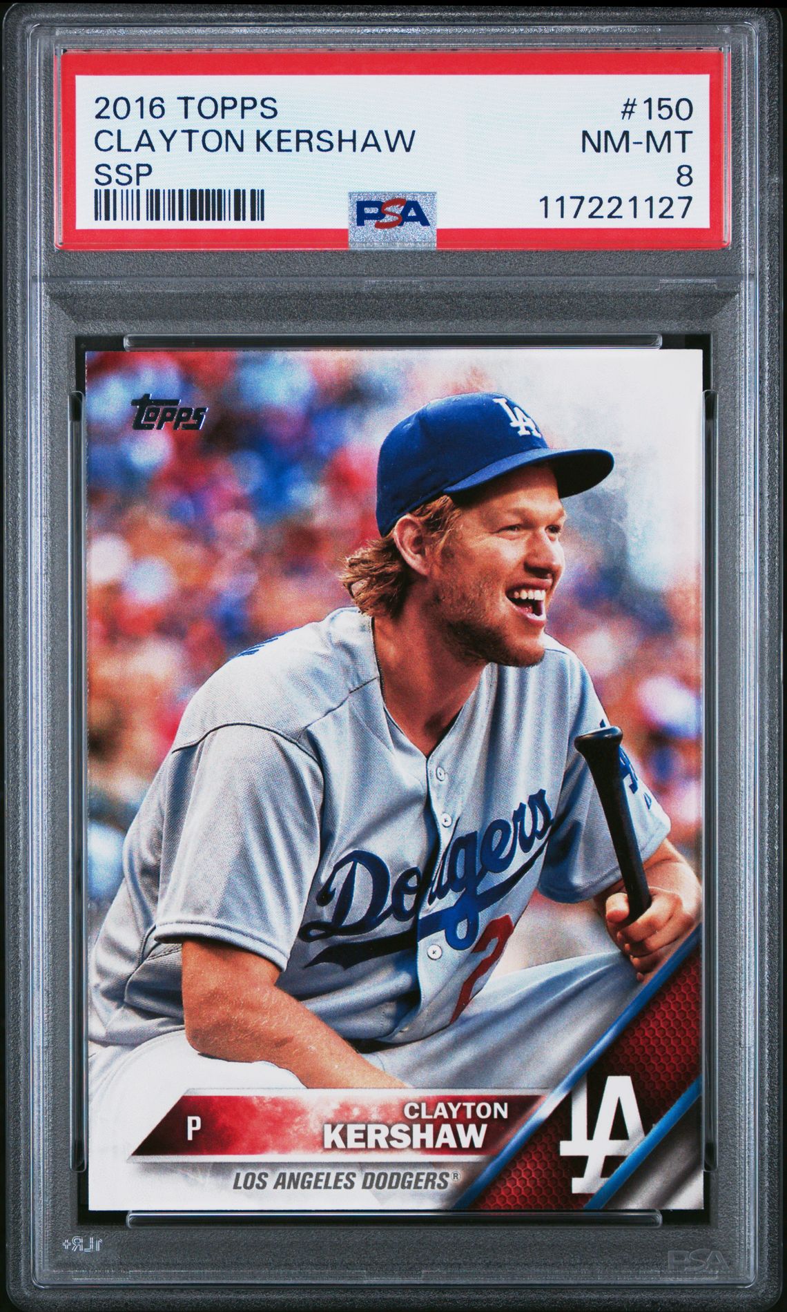 2016 Topps Ssp #150 Clayton Kershaw front