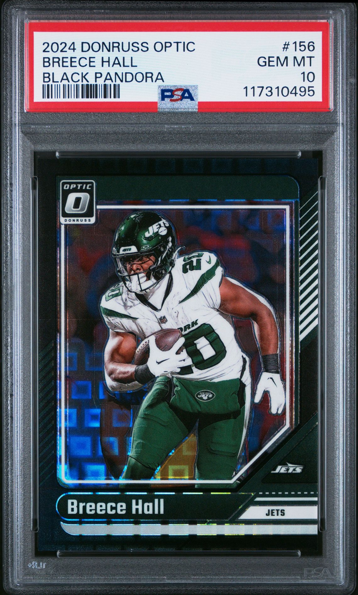 2024 Panini PANINI DONRUSS OPTIC BLACK PANDORA #156 Breece Hall front