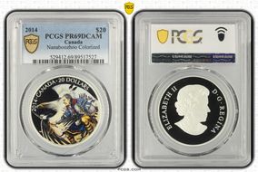 2014 $20 Nanaboozhoo Colorized PR69DCAM