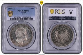 1896-A 5 Mk J-21 MS65