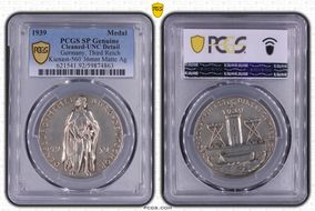 1939 Medal  Kienast-560 36mm Matte Ag Annexation of Memel SP1