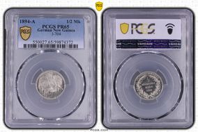 1894-A 1/2 Mk J-704 PR65