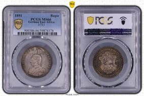 1891 Rupie J-713 MS66