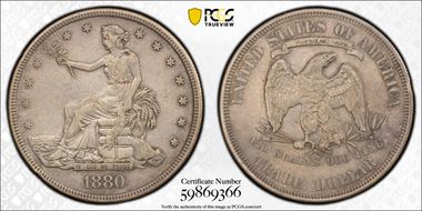 1880 T$1 Trade PR45