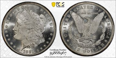 1881-CC $1 MS65