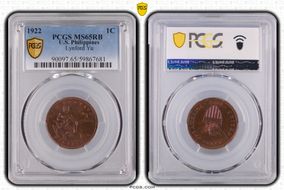 1922 1C MS65RB