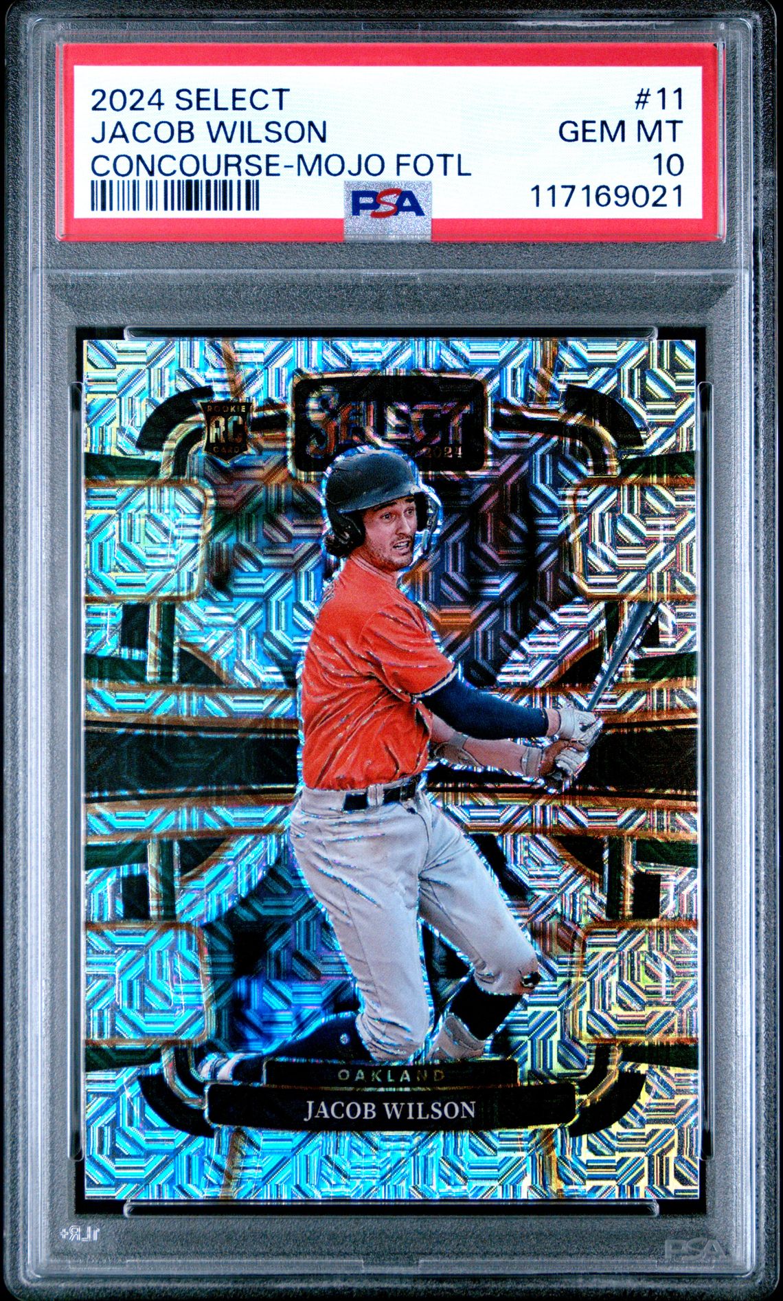 2024 Panini Panini Select Concourse #11 Jacob Wilson front