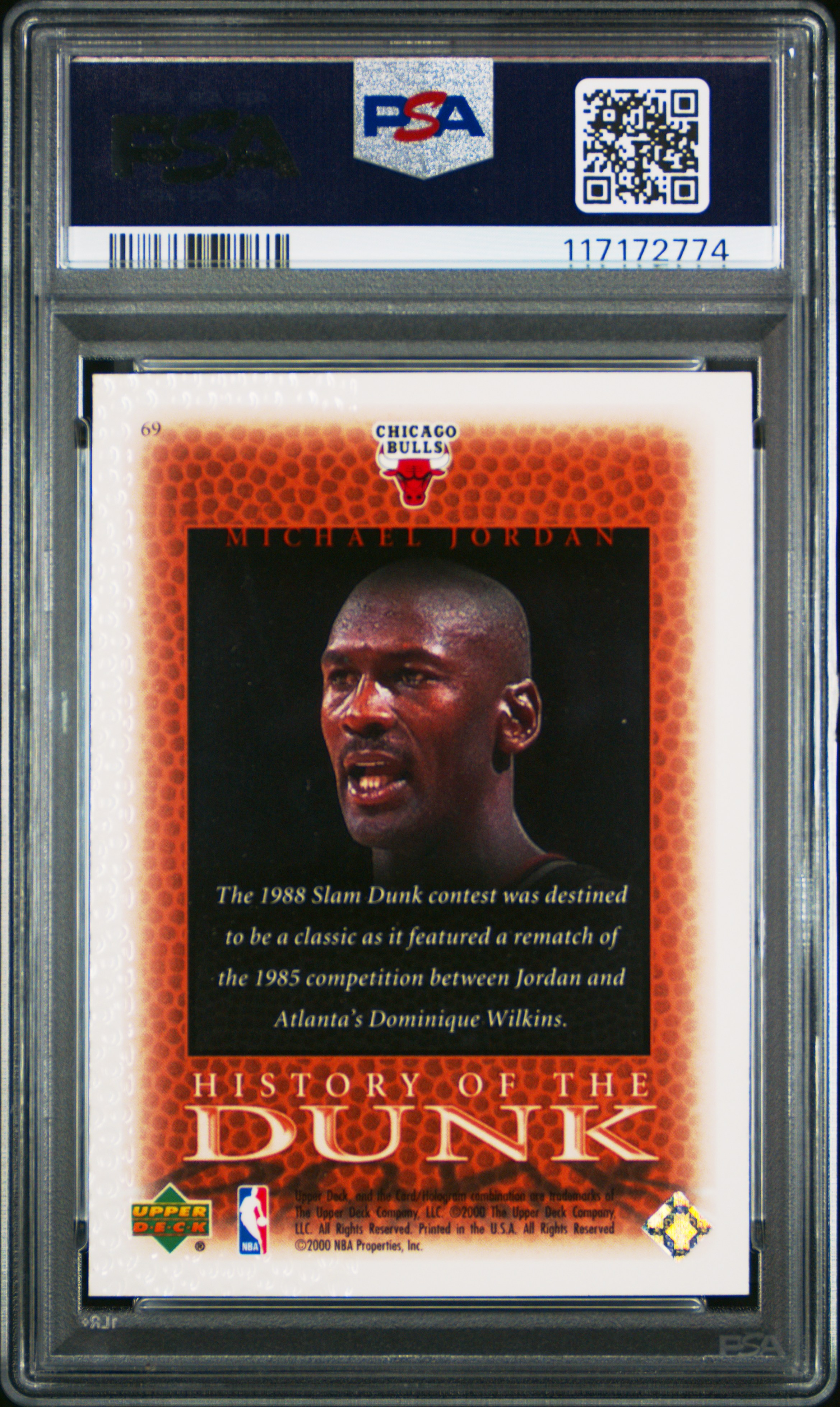 EP Card Collection's 1999 Upper Deck Legends Michael Jordan