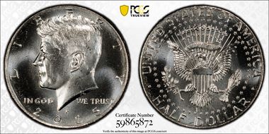 2025-P 50C First Strike MS66