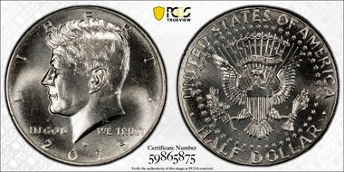 2025-D 50C First Strike MS66