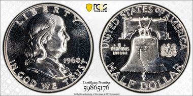 1960 50C PR66