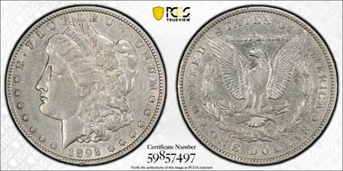 1892-O $1 N1