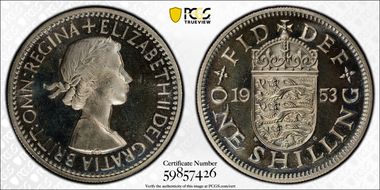 1953 Shil S-4139 English Rev PR66CAM